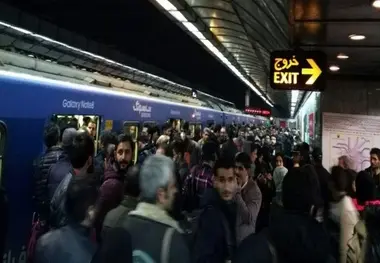 توضیح بهره‌برداری مترو درباره اختلال در خط 2 مترو تهران 