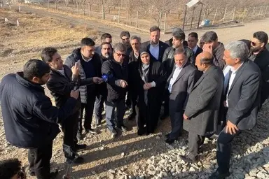 پایان ریل گذاری راه آهن دوخطه قزوین–زنجان؛ افتتاح ۴۵۷۷ واحد مسکن حمایتی با حضور وزیر راه