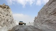 بازگشایی گردنه تته در محور سروآباد کردستان بعد از 5 ماه