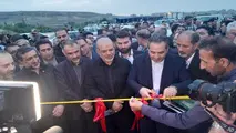 پروژه تقاطع غیرهمسطح نیایش اردبیل با حضور وزیر کشور افتتاح شد