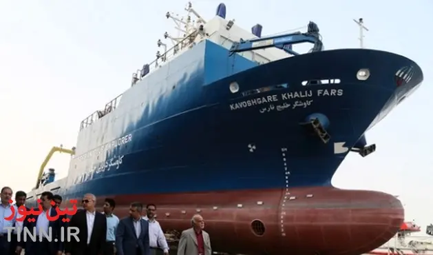 ساخت نخستین کشتی تحقیقاتی اقیانوس پیمای ایران در بندرعباس