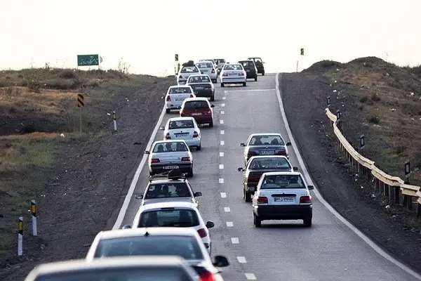 تردد وسایل نقلیه در محورهای خراسان شمالی 9 درصد افزایش یافت