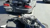 تصادف دو موتور سیکلت در بجستان یک کشته برجا گذاشت