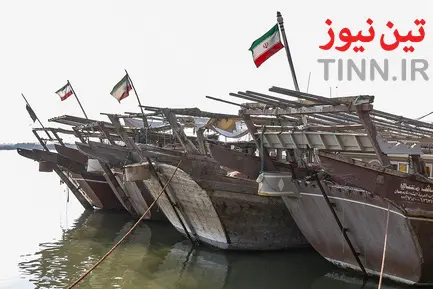 لنج‌های به گل نشسته اروندرود