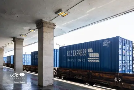 قطار ترانزیتی قزاقستان
