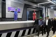 مدرن ترین و متفاوت ترین ایستگاه مترو تهران 1 گام مانده تا افتتاح + تصاویر
