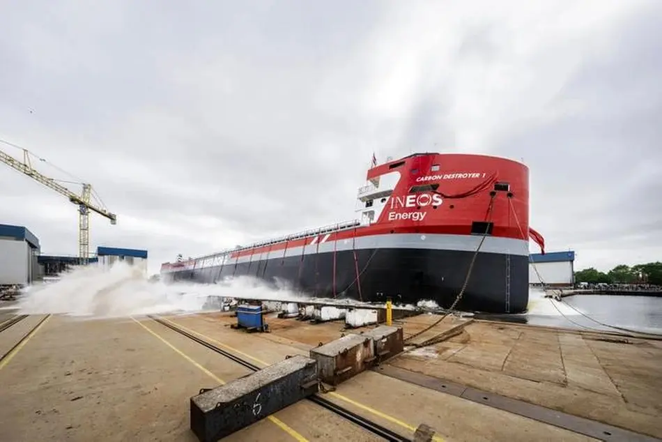 First European Built CO2 Carrier for CCS Projects Officially Launched