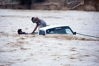 ۵ جان باخته و ۲ مفقود در سیلاب مشهد