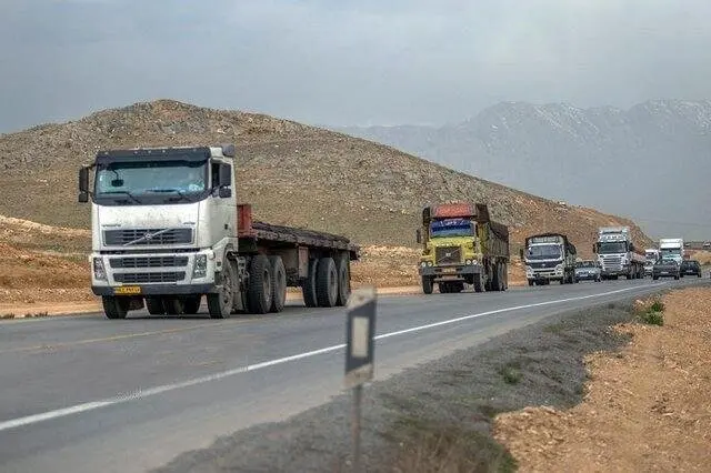 چرخ ناوگان سنگین حمل و نقل جاده ای استان سمنان نو شد