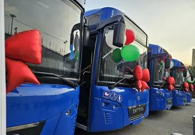 ۱۱۰ اتوبوس برقی در مرحله ترخیص از گمرک بندرعباس