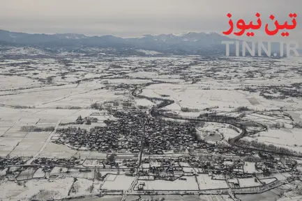 امدادرسانی اورژانس هوایی به مناطق برفی گیلان