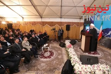 افتتاح منطقه یک ازاد راه تهران - شمال