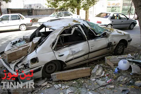 خسارات زلزله در شهرستان جوانرود‎