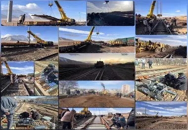 نوسازی سوزن های ریلی راه آهن اراک در آستانه پیک نوروزی