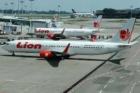 Lion Air 737 on landing roll at time of ATR collision