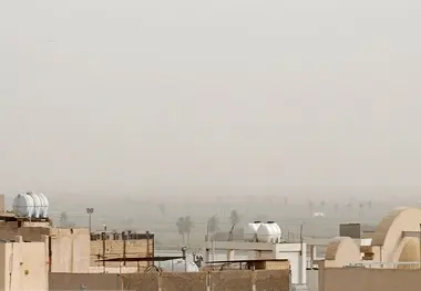 خیزش گرد و خاک در جنوب و غرب تهران