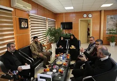 جلسه هم‌اندیشی ایثارگران استانداری تهران با مدیرکل فرودگاه مهرآباد

