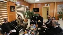 جلسه هم‌اندیشی ایثارگران استانداری تهران با مدیرکل فرودگاه مهرآباد

