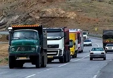 امشب تردد و ورود کامیون‌ها به تهران ممنوع است