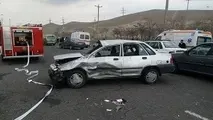 مصدومیت ۸ نفر در سانحه رانندگی در شهر سهند تبریز
