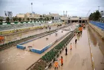 کلانشهر قم غرق در سیلاب!
