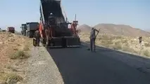 پیشرفت ۸۰ درصدی پروژه آسفالت محور گردشگری الیگودرز 