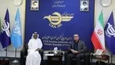 دیدار سازنده رئیس سازمان هواپیمایی کشوری با سفیر قطر در ایران