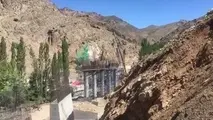 فیلم انفجارهای تونل قطعه ۲ آزادراه تهران-شمال
