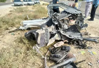 مرگ ۶ تن درپی تصادف پژو و تریلی در محور ایرانشهر