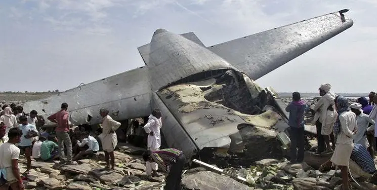 سقوط هواپیما در کنگو با ۱۷ مسافر