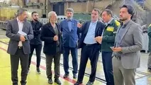بازدید مدیرعامل و مدیران بانک مشترک ایران و ونزوئلا از کویر واگن
