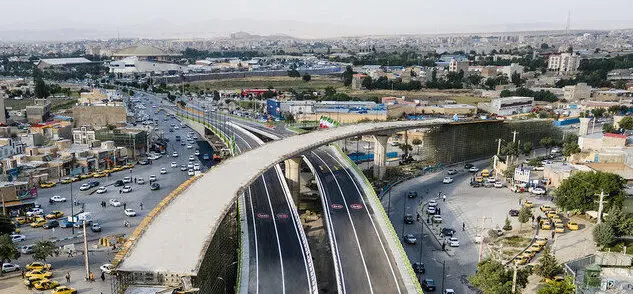 پل غدیر همدان افتتاح شد