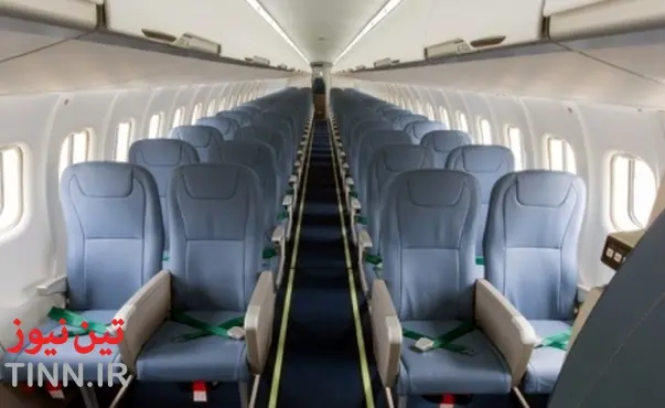 تصویری از کابین هواپیمای مدرن ATR۷۲-۶۰۰