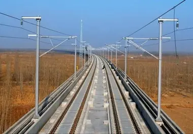 Tracklaying complete on new line in northern China