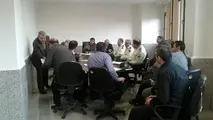 جلسه مشترک مدیر کل راه آهن اراک با مسئولان امنیتی استان کرمانشاه