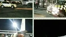 تلاش شبانه روزی کارکنان آتشنشانی فرودگاه کرمانشاه برای امدادرسانی