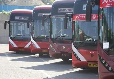 تمهیدات اتوبوسرانی به مناسب برگزای مراسم ۱۳ آبان
