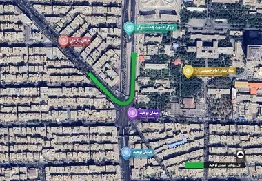 بهره برداری از یک دسترسی جدید بزرگراهی؛ به زودی در تهران