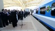 نخستین قطار مسافری کرمانشاه وارد مشهد شد