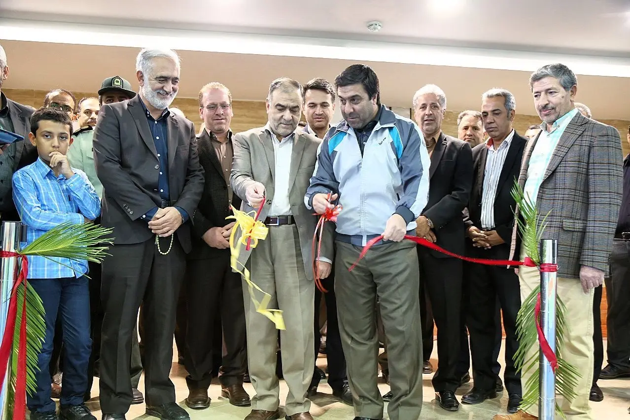 افتتاح سالن ورزشی چندمنظوره در فرودگاه مشهد

