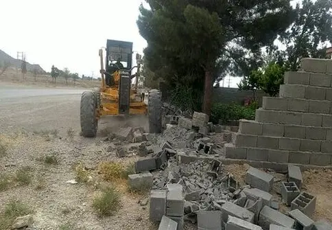 جلوگیری از ۹۰ مورد ساخت و ساز غیر مجاز در شهرستان گرمی