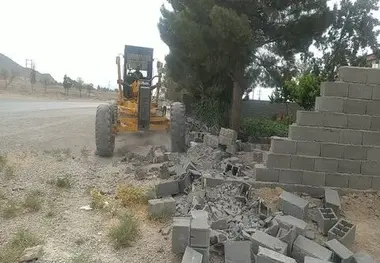 جلوگیری از ۹۰ مورد ساخت و ساز غیر مجاز در شهرستان گرمی