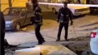 انفجار چاه فاضلاب در شهرک پرواز تبریز ۴ مصدوم برجای گذاشت