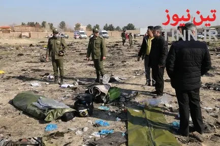 سقوط هواپیمای بوئینگ اوکراینی در جنوب تهران-1