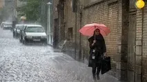 بارش باران در غالب مناطق کشور