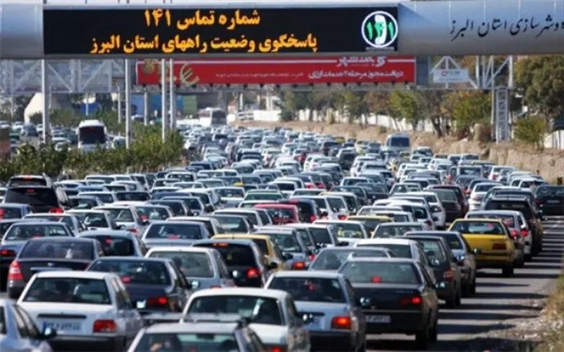 طرح ویژه ترافیکی در جاده های البرز به اجرا درآمد 