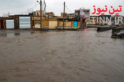 آب گرفتگی معابر در زاهدان
