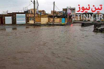آب گرفتگی معابر در زاهدان