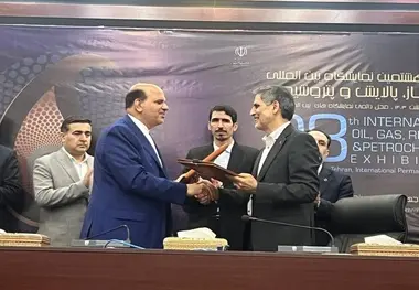 امضای تفاهمنامه حفاری دکل های نفتی توسط مپنا