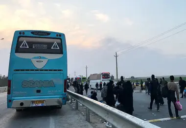 ساماندهی ترمینال برکت پایانه مهران برای اربعین ۹۸ 